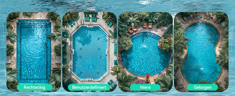 WYBOT C2 Vision kabelloser Pool-Staubsaugerroboter, Schmutzerkennung mit KI-Kamera, 8-in-1-Masterreinigung, Zweischicht-Filtration, bürstenlose Motoren für starke Saugleistung, für Pools bis zu 180 m², Schwarzgrün