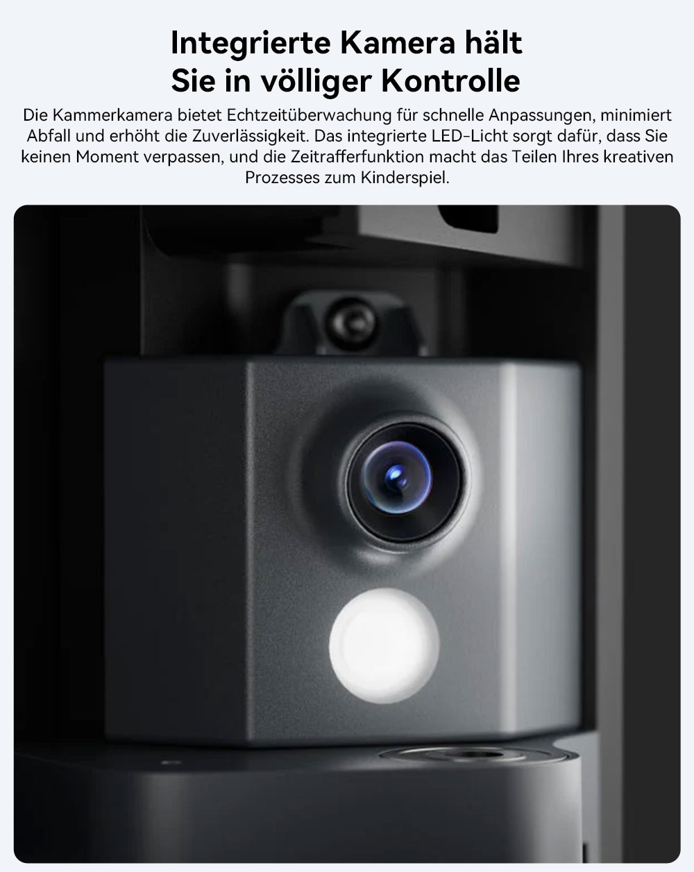 Elegoo Centauri Carbon 3D-Drucker, CoreXY 500mm/s, 320°C Düse, Carbon/PLA/ABS-kompatibel, Auto-leveling, 256*256*256mm