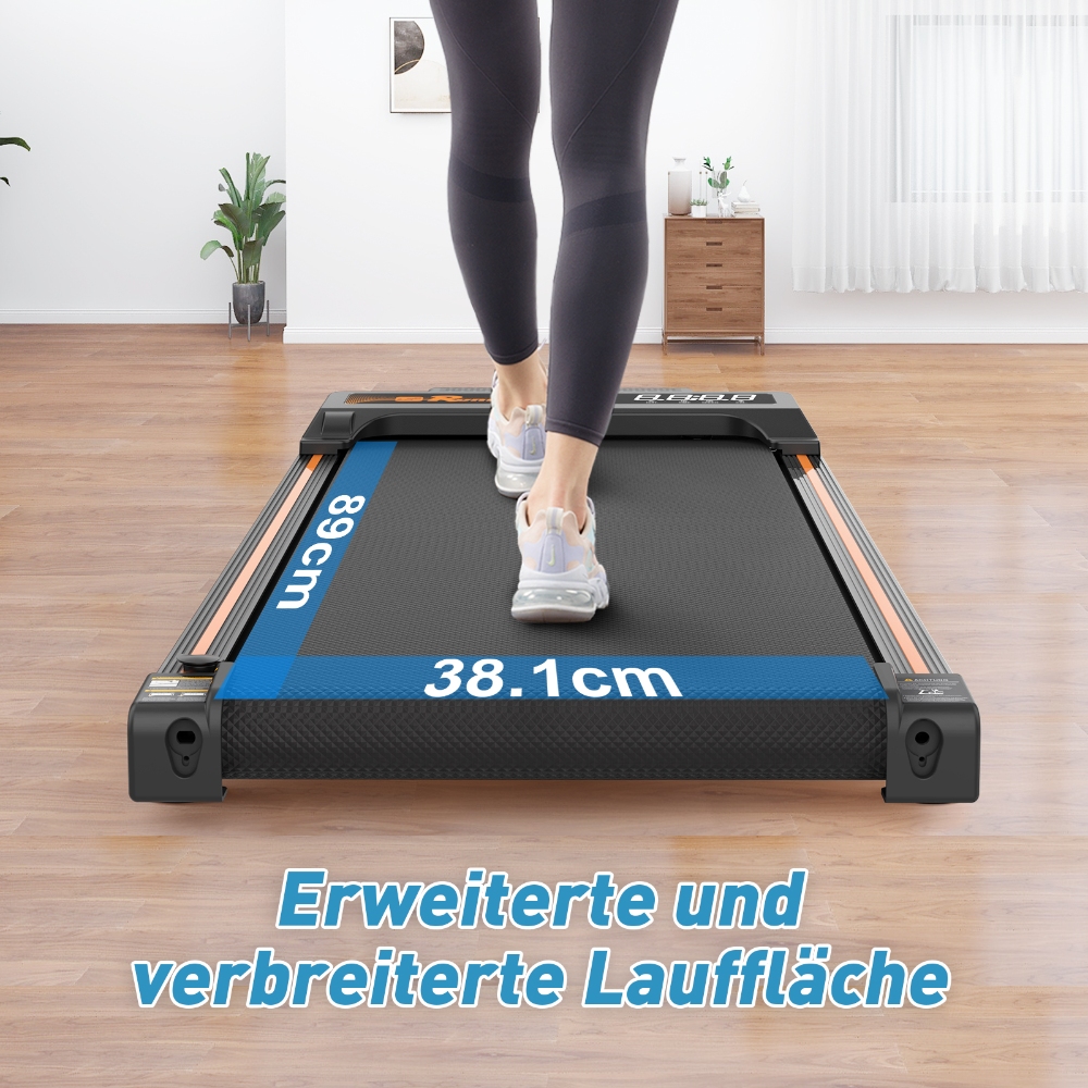 Q29-3 Untertisch-Laufband mit 2,5-PS-Motor, 3 Modi, Steigung und großer Lauffläche