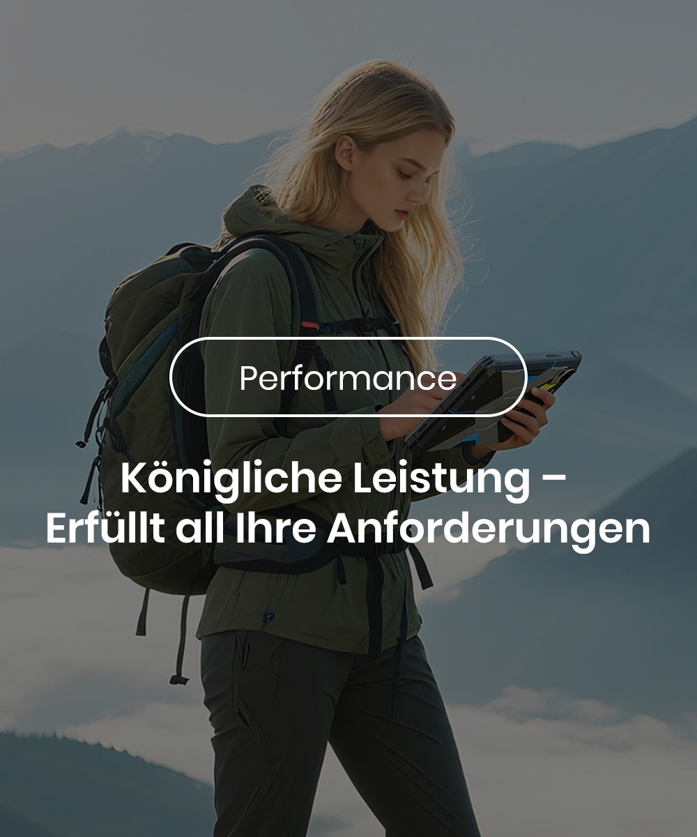 FOSSiBOT DT3 5G Rugged Tablet, Android 15, 10,4 Zoll 1200x2000 Display, 12GB RAM 256GB ROM, WiFi 6, 21560mAh Akku 66W Schnellladung, 64MP+32MP Kamera, LED-Taschenlampe, NFC, GPS/GALILEO/GLONASS/QZSS/BEIDOU/NavIC, Fingerabdruck- & Face ID-Entsperrung - Blau