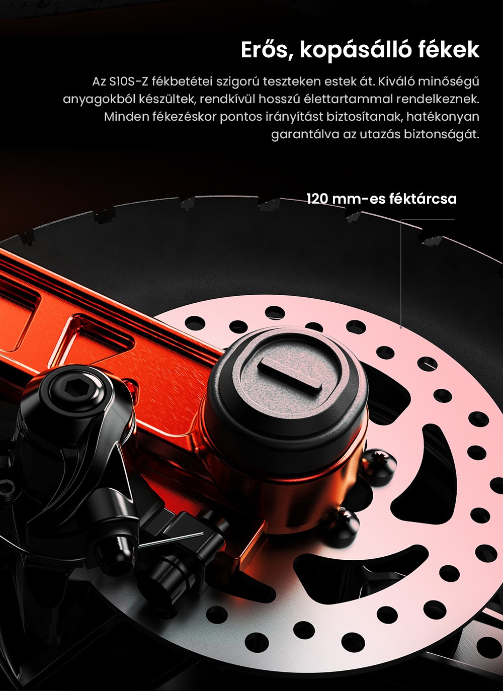 Joyor S10-SZ Elektromos Roller 10 hüvelykes Terepjáró Gumiabroncsok 60V 18Ah Akkumulátor 1000W*2 Dupla Motor 70-85KM Hatótávolság 120KG Terhelhetőség Dupla Hidraulikus Tárcsafék Lengéscsillapító Irányjelző LED Kijelző Frissítés az S10-S-től