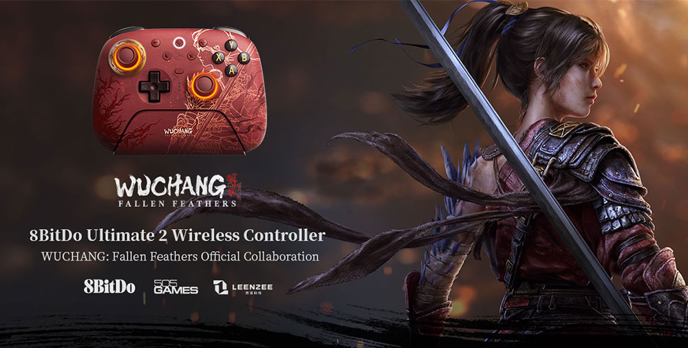 8BitDo Ultimate 2 Wireless Gaming Controller WUCHANG: Fallen Feathers, Compatible with Windows & Android