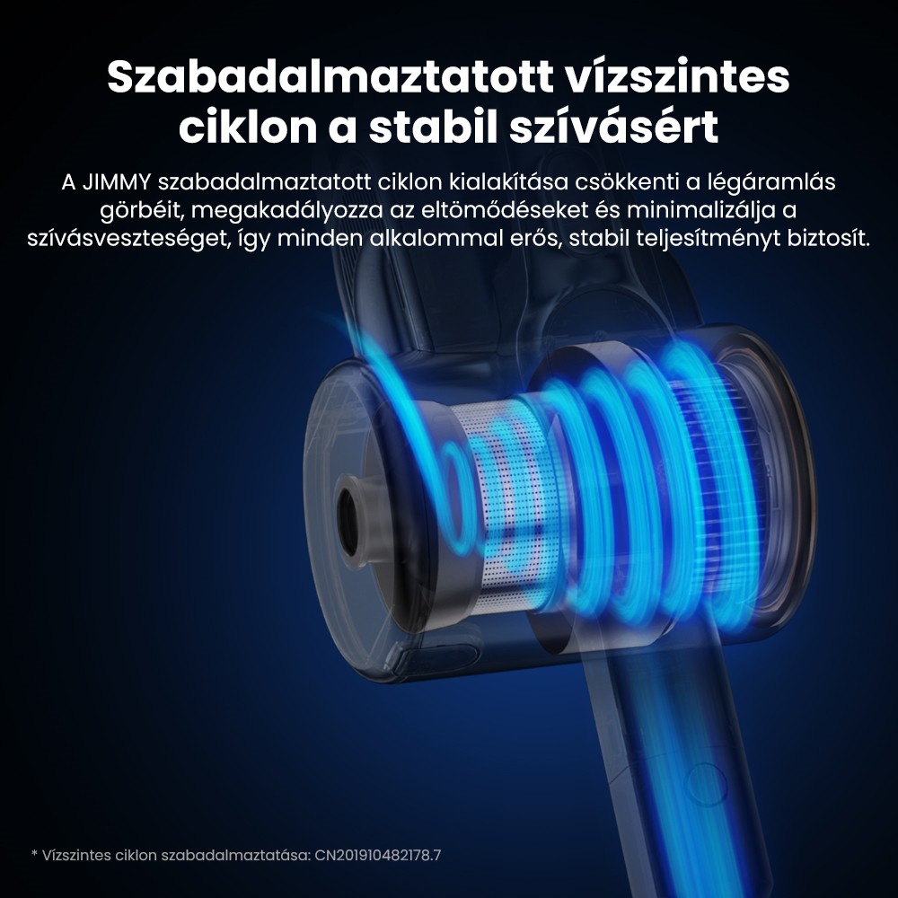JIMMY H11 Pro akkus porszívó, 700 W/260 AW szívóteljesítmény, 90 perc üzemidő, rugalmas mentőcső, 7 tisztítóeszköz, LED kijelző, szőnyegekhez/kemény padlókhoz - sötétszürke