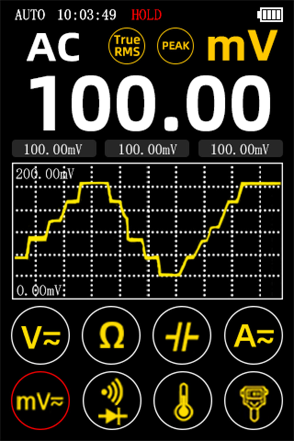 BSIDE SH9A Thermal Imager Multimeter, 3.98 inch Touchscreen, 15 Pseudo-color Modes, 320*428 Resolution