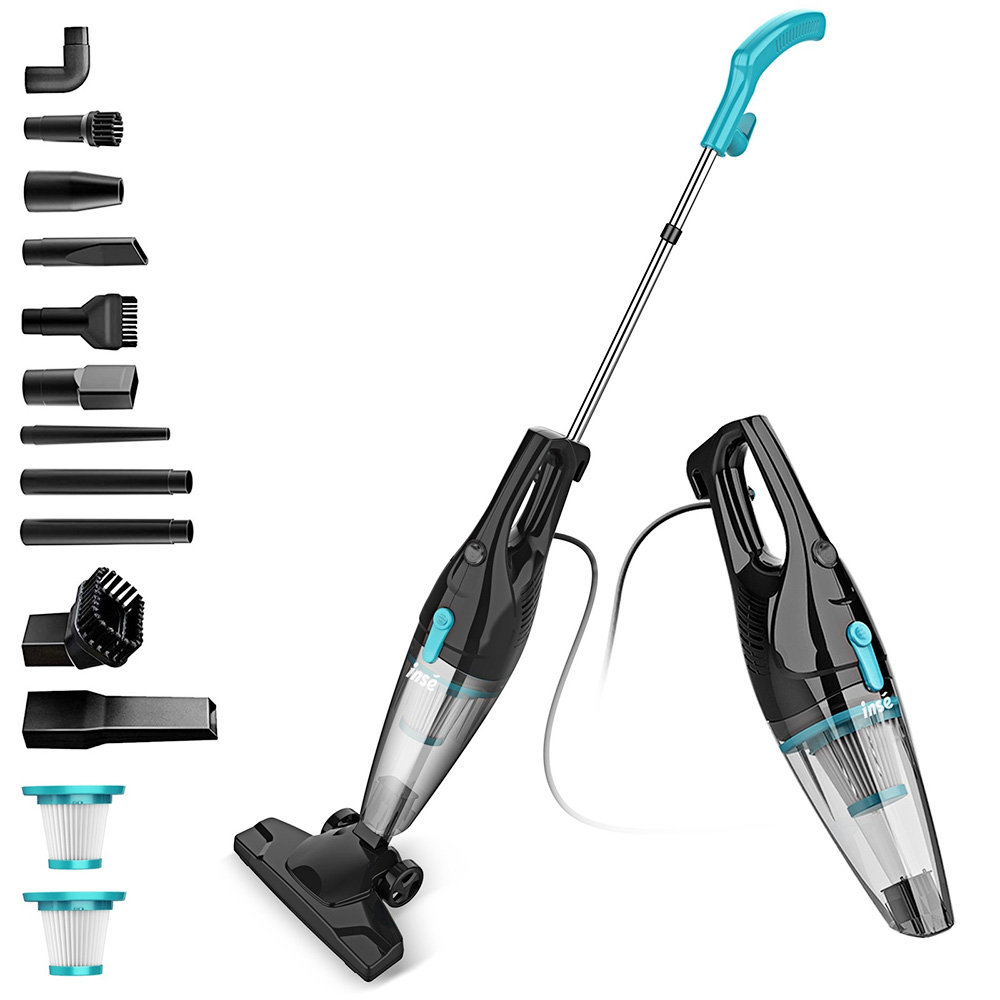 INSE R3S Corded Vacuum Cleaner, 16kPa Powerful Suction, 6m Cable, 3 Layers HEPA Filtration