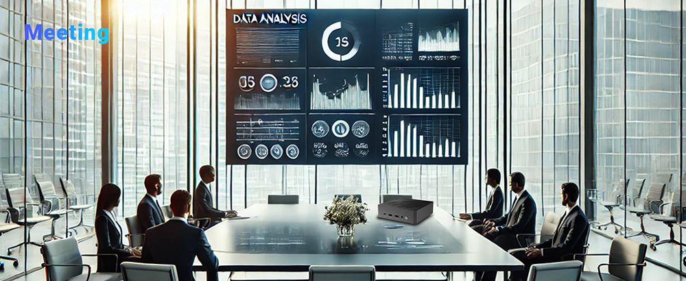 MINIX Elite EU512-AI Mini-PC, Intel Core Ultra 5-125H 16 Kerne, max. 4,8 GHz, 16 GB DDR5 RAM, 512 GB SSD, HDMI + DP + Thunderbolt 4 + Typ-C Quad 4K 60 Hz Display, WiFi 6E Bluetooth 5.3, 2 x 2,5 G RJ45, 4 x USB 3.2, 1 x Audiobuchse – EU/US/UK-Stecker