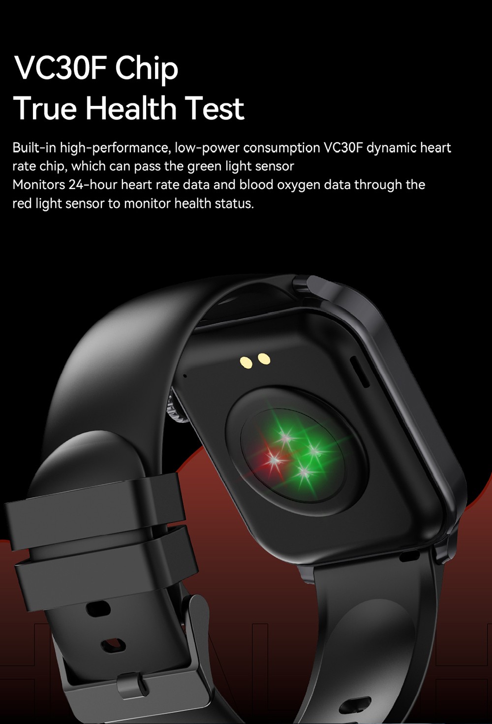 SENBONO JX633 Smartwatch, 1.83 inch Screen, IP68 Waterproof, 600mAh Battery, 100+ Sports Modes, Bluetooth Calling, Sleep Monitoring - Golden