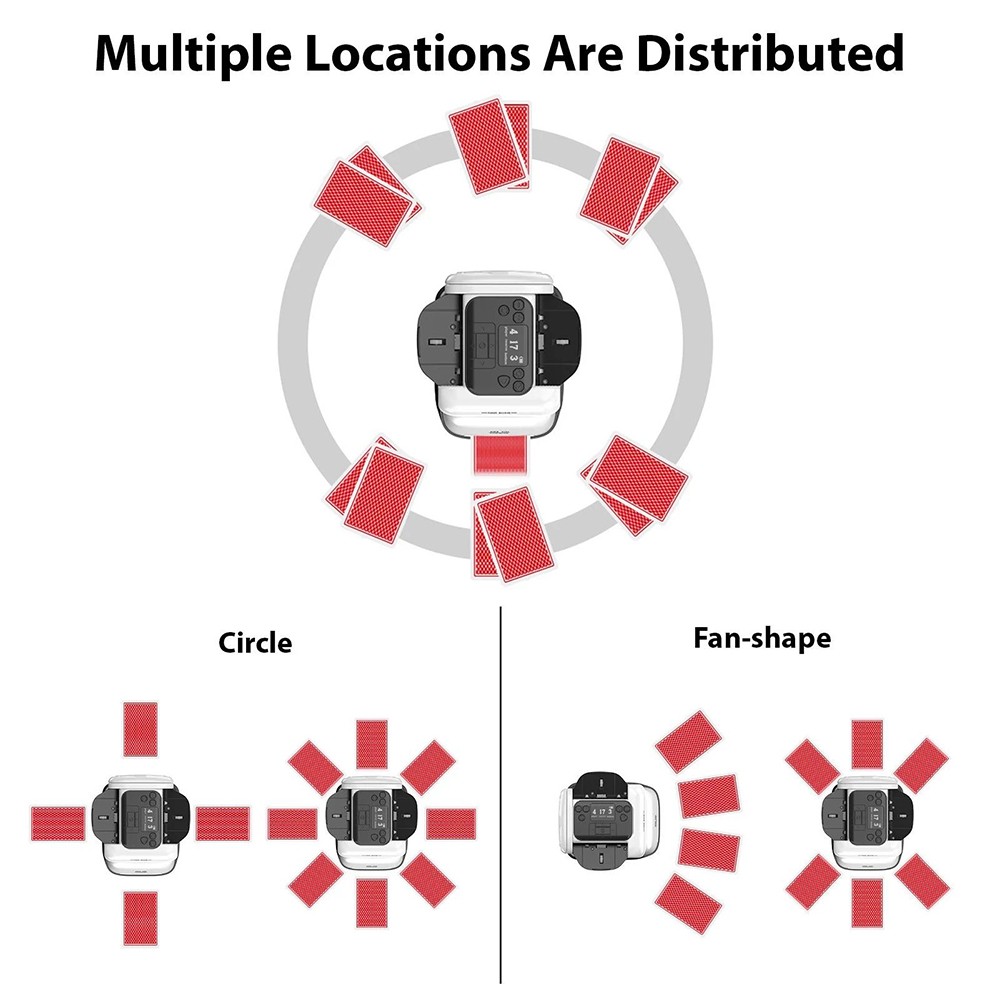 TT06 Automatic 2-in-1 Card Shuffler and Dealer Machine