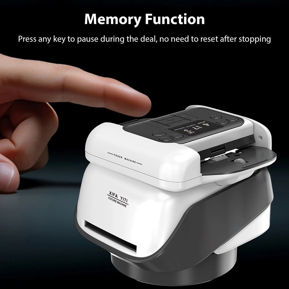 TT06 Automatic 2-in-1 Card Shuffler and Dealer Machine