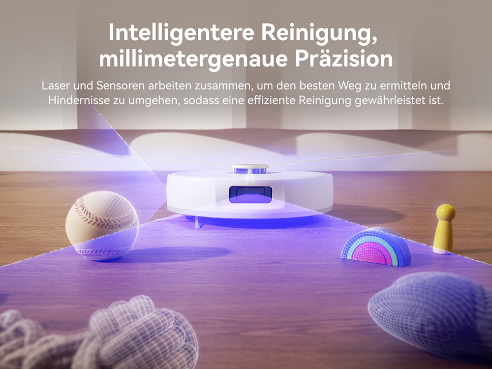 Narwal Freo X10 Pro Saug- und Wischroboter, 11.000Pa Saugleistung, 120 Tage Selbstentleerung, Verwicklungsfrei, Automatisches Mopwaschen & -trocknen, Hindernisvermeidung, für Tierhaare und Hartböden – Weiß