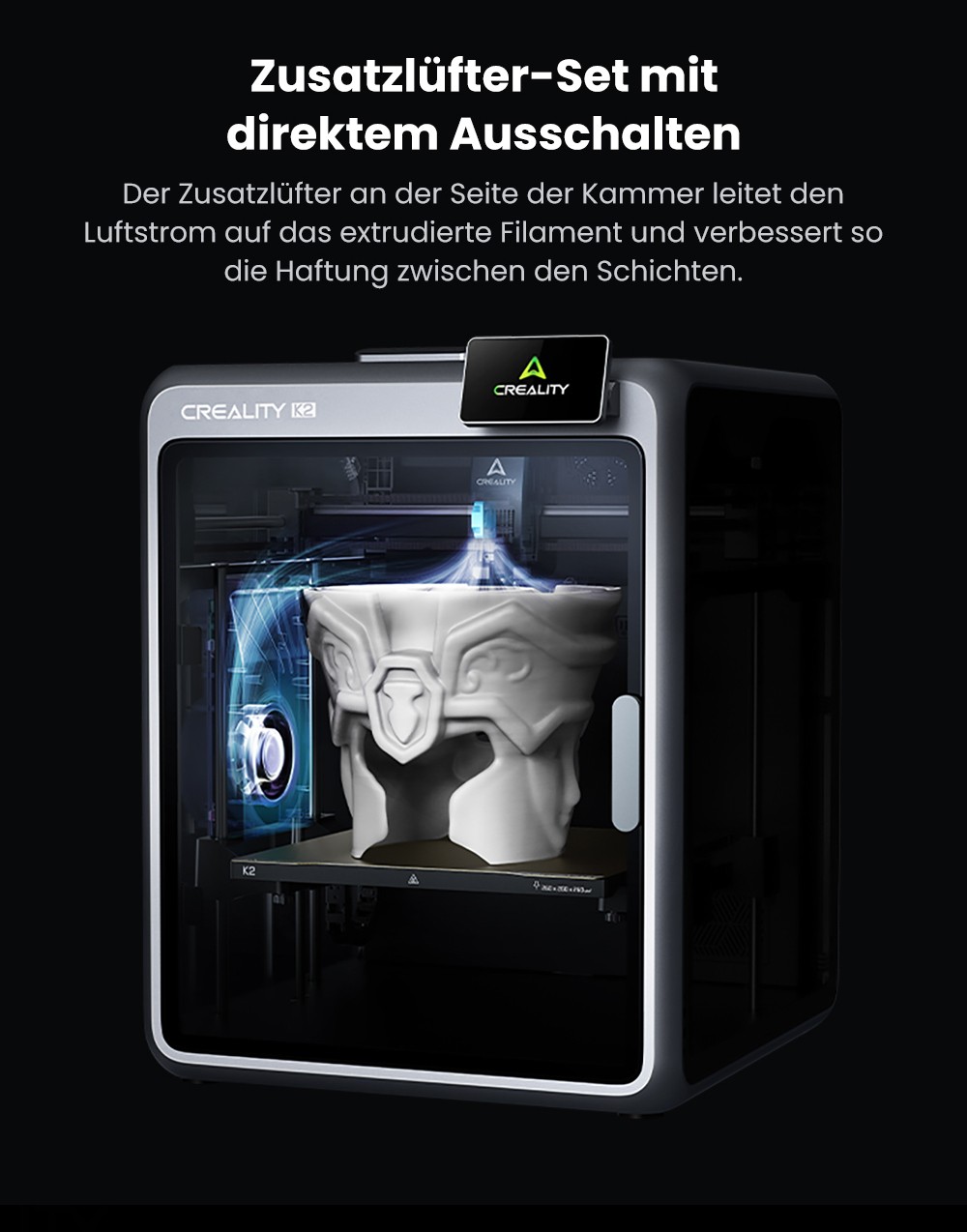 Creality K2 Combo 3D-Drucker, CFS-System, 260*260*260mm