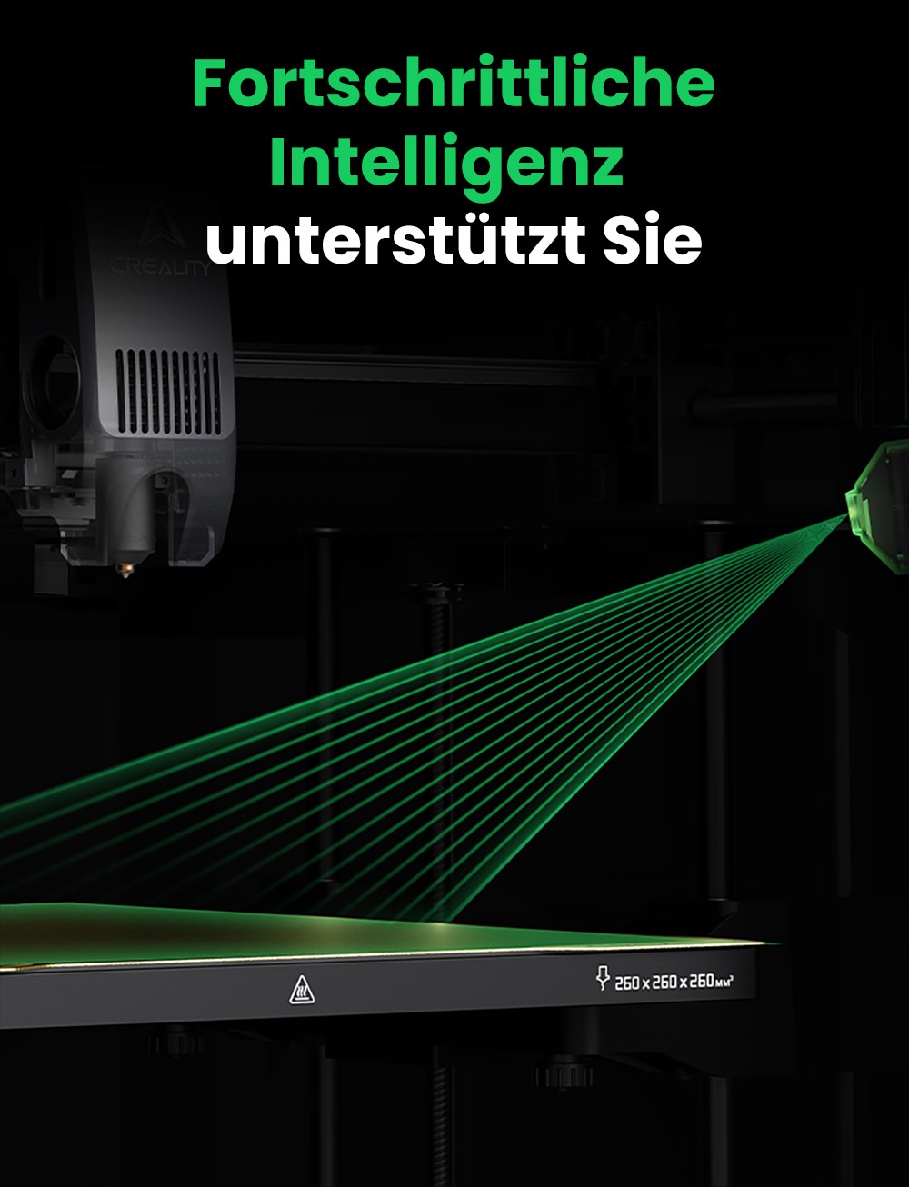 Creality K2 Combo 3D-Drucker, CFS-System, 260*260*260mm