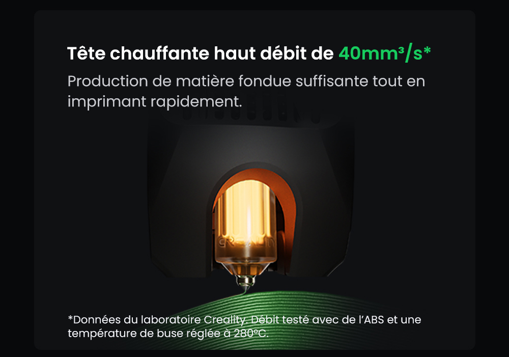 Creality K2 Combo Imprimante 3D, système CFS, 260*260*260mm