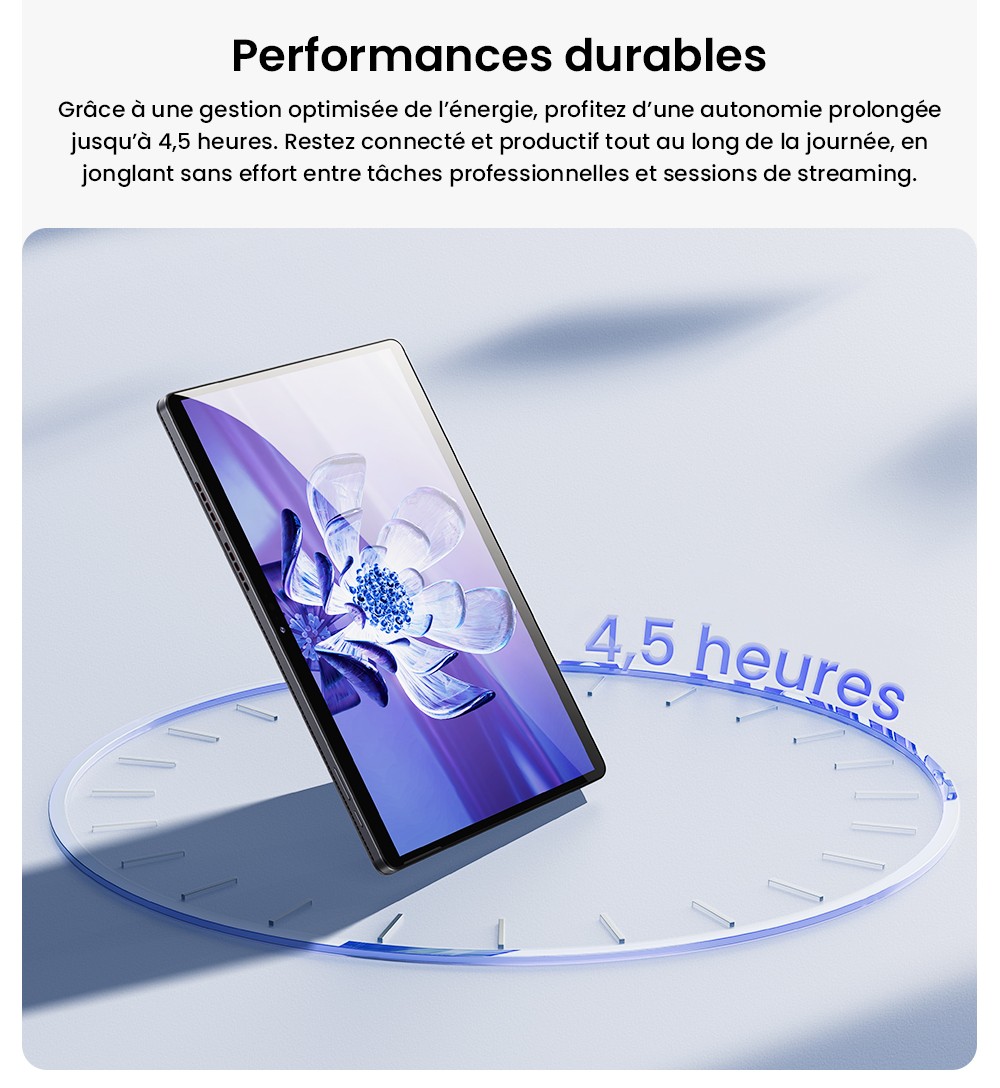 CHUWI Hi10 Max Tablette + clavier + Stylet, processeur Intel N150 4 cœurs à 3,6 GHz maximum, écran tactile 12,96 pouces, RAM 12 Go, SSD 512 Go, double écran 4K USB-C + Micro HDMI, Wi-Fi 6, 2 ports Type-C complets, 1 port USB 3.2, 1 prise audio