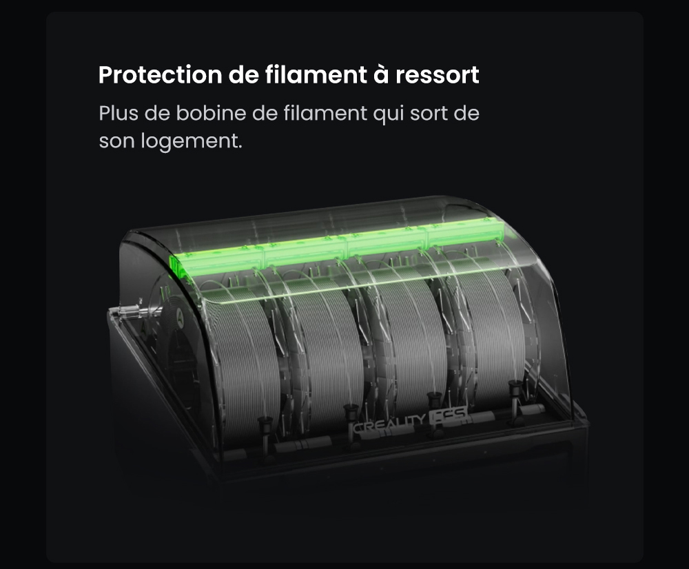 Creality K2 Combo Imprimante 3D, système CFS, 260*260*260mm