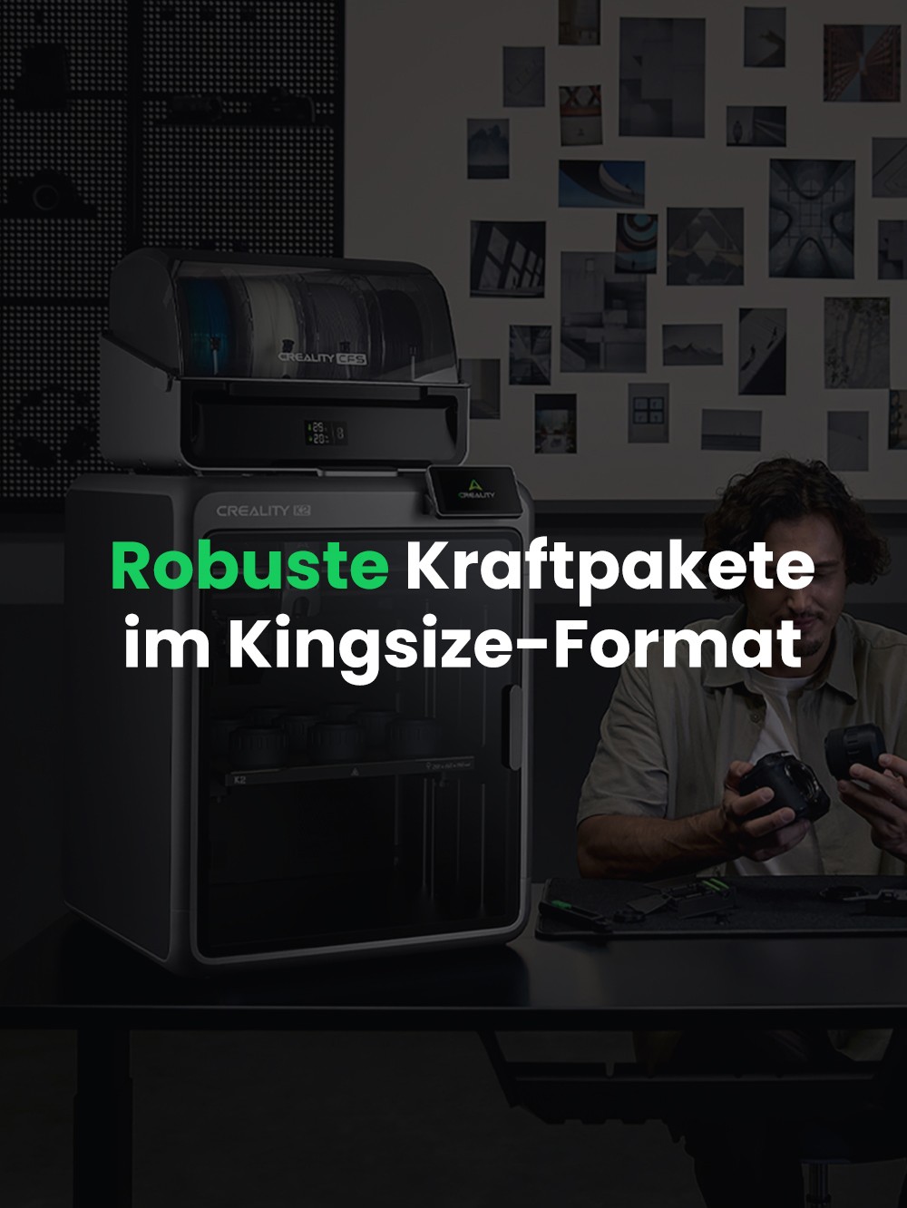 Creality K2 Combo 3D-Drucker, CFS-System, 260*260*260mm