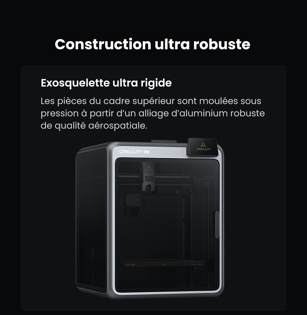 Creality K2 Combo Imprimante 3D, système CFS, 260*260*260mm