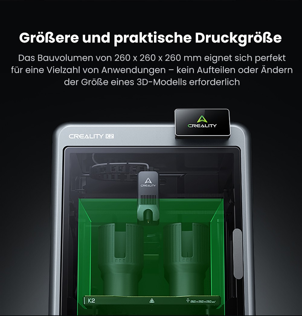 Creality K2 Combo 3D-Drucker, CFS-System, 260*260*260mm