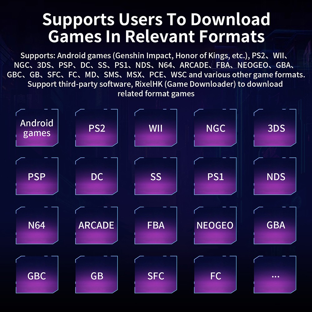 ANBERNIC RG476H AI Game Console, 4.7 inch 1280*960 120Hz Screen, Android 13, 8GB LPDDR4X RAM 128GB UFS2.2 Storage, 6 Hours of Playtime, Dual Stereo Speakers, 3D Hall Joystick - Retro Grey
