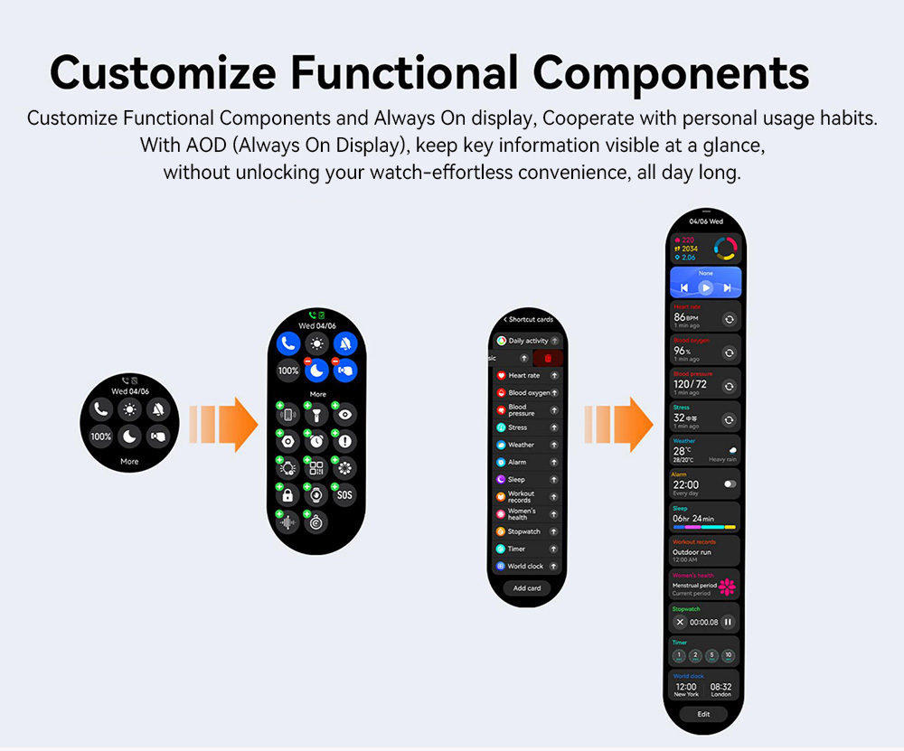 IMIKI XPLORER Pro Smartwatch, 1.6 inch AMOLED Screen, 450mAh Battery, 170+ Sports Modes, Heart Rate, SpO2 & Sleep Monitoring, Bluetooth Calling, 1ATM Water Resistant, 100+ Watch Faces