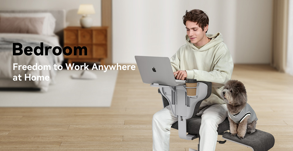 Newtral FB-DG Freedom-X több pozíciót szabályozó szék karfával - sötétszürke