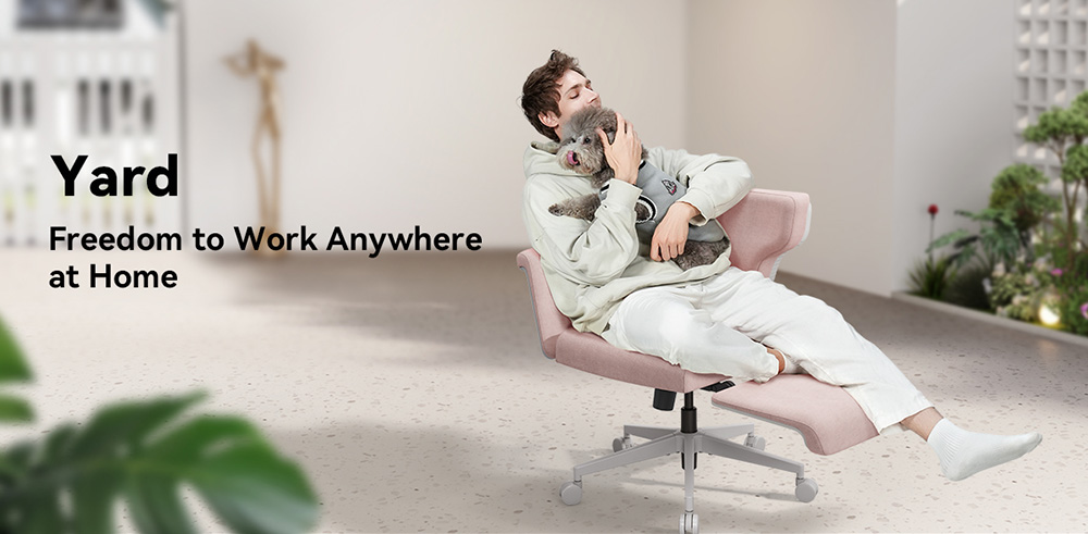Newtral FB-P Freedom-X Multi-Posture Chair with Armrest - Pink