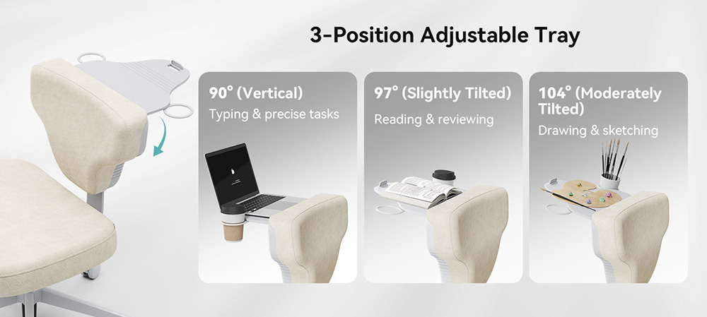 Newtral  FP-A  Freedom-X Multi-Posture Cross Legged Chair (Without Armrest) - Apricot