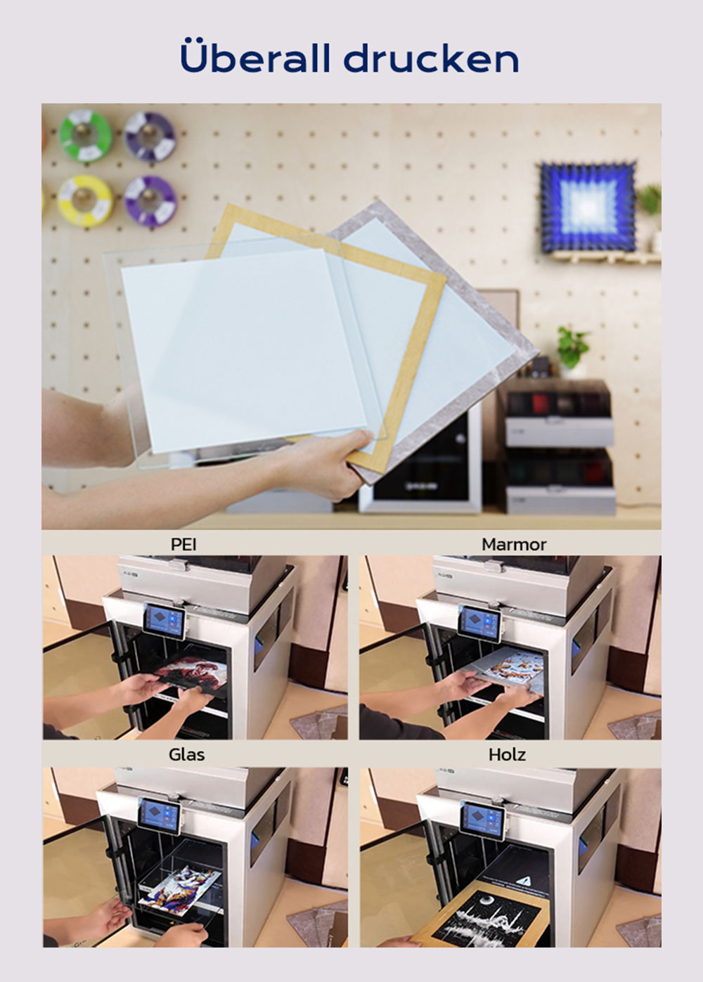 QIDI TECH Q2 3D Printer, 600mm/s High-Speed, 370°C Hot End, Enclosed Chamber 65°C, Auto Leveling, AI Camera, Large Build Volume 270×270×256mm, Compatible with PLA/ABS/PETG/TPU and Advanced Materials