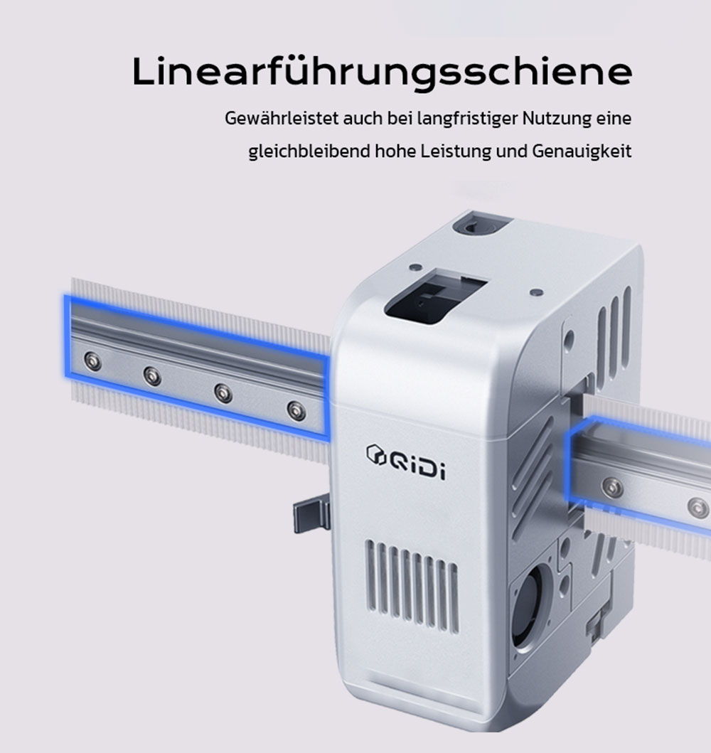 QIDI TECH Q2 3D Printer, 600mm/s High-Speed, 370°C Hot End, Enclosed Chamber 65°C, Auto Leveling, AI Camera, Large Build Volume 270×270×256mm, Compatible with PLA/ABS/PETG/TPU and Advanced Materials