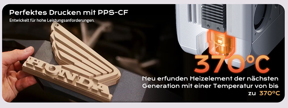 QIDI TECH Q2 3D Printer, 600mm/s High-Speed, 370°C Hot End, Enclosed Chamber 65°C, Auto Leveling, AI Camera, Large Build Volume 270×270×256mm, Compatible with PLA/ABS/PETG/TPU and Advanced Materials