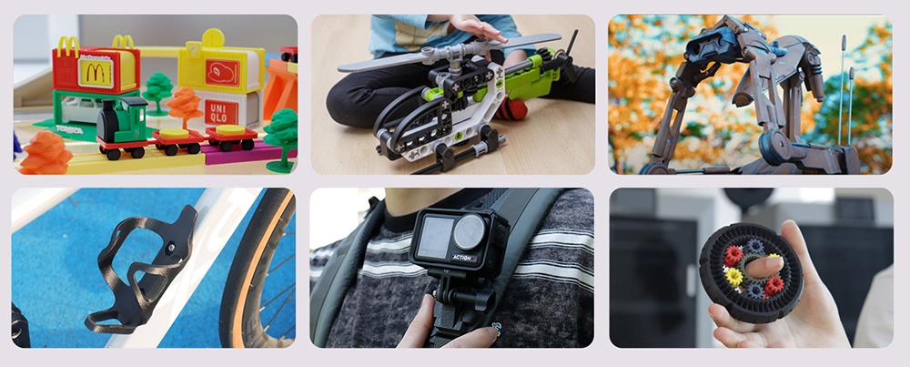 QIDI TECH Q2 3D Printer, 600mm/s High-Speed, 370°C Hot End, Enclosed Chamber 65°C, Auto Leveling, AI Camera, Large Build Volume 270×270×256mm, Compatible with PLA/ABS/PETG/TPU and Advanced Materials