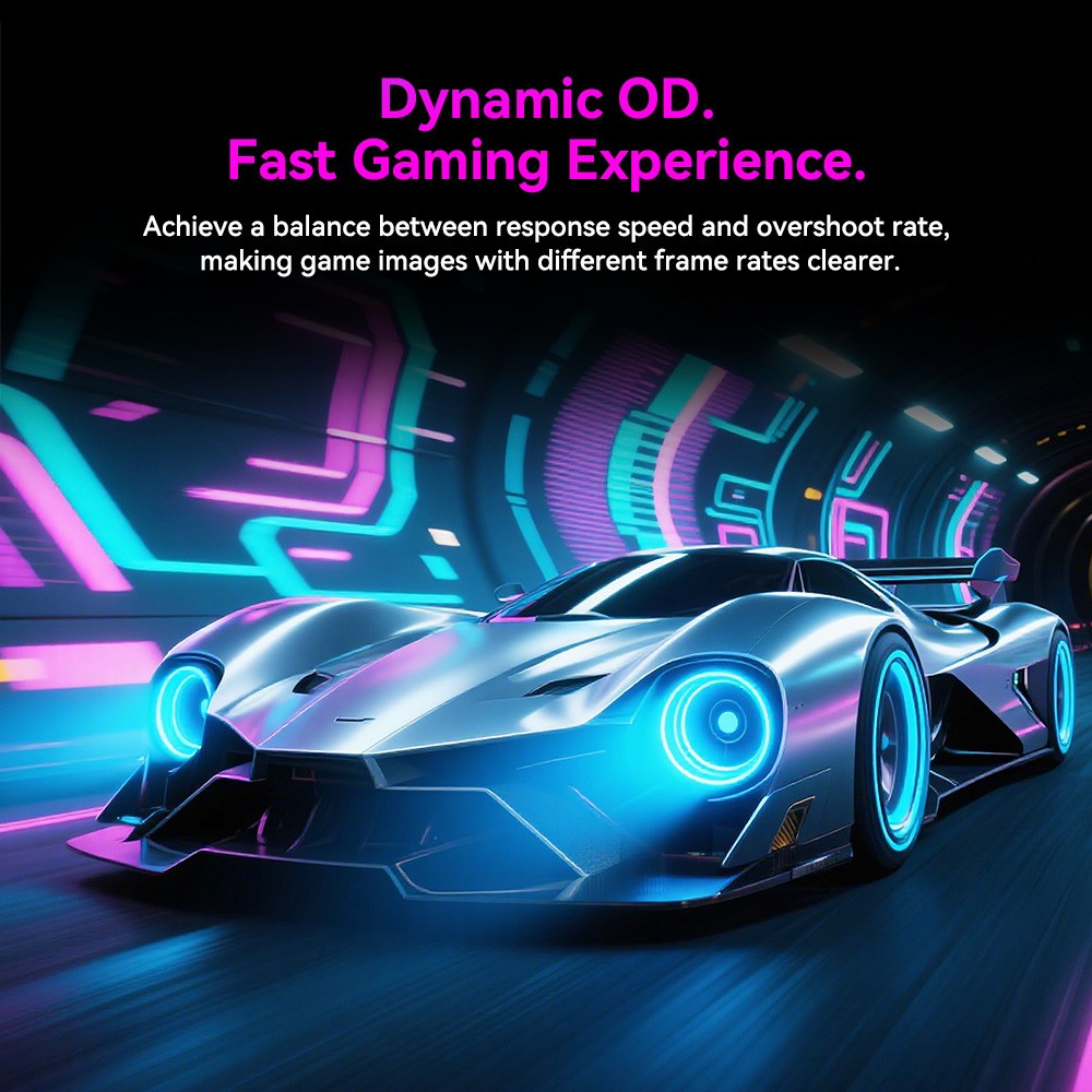 TITAN ARMY P275MV PLUS Gaming Monitor, 27 inch Fast IPS Screen, 3840*2160@160Hz & 1920*1080@320Hz, HDR1000, DyDs Mini LED, 1ms GTG Response Time, FreeSync, FPS/RTS Gaming Mode, 2*USB-A, 1*USB-B, 1*Type-C, 2*HDMI2.1, 1*DP1.4, 1*Audio