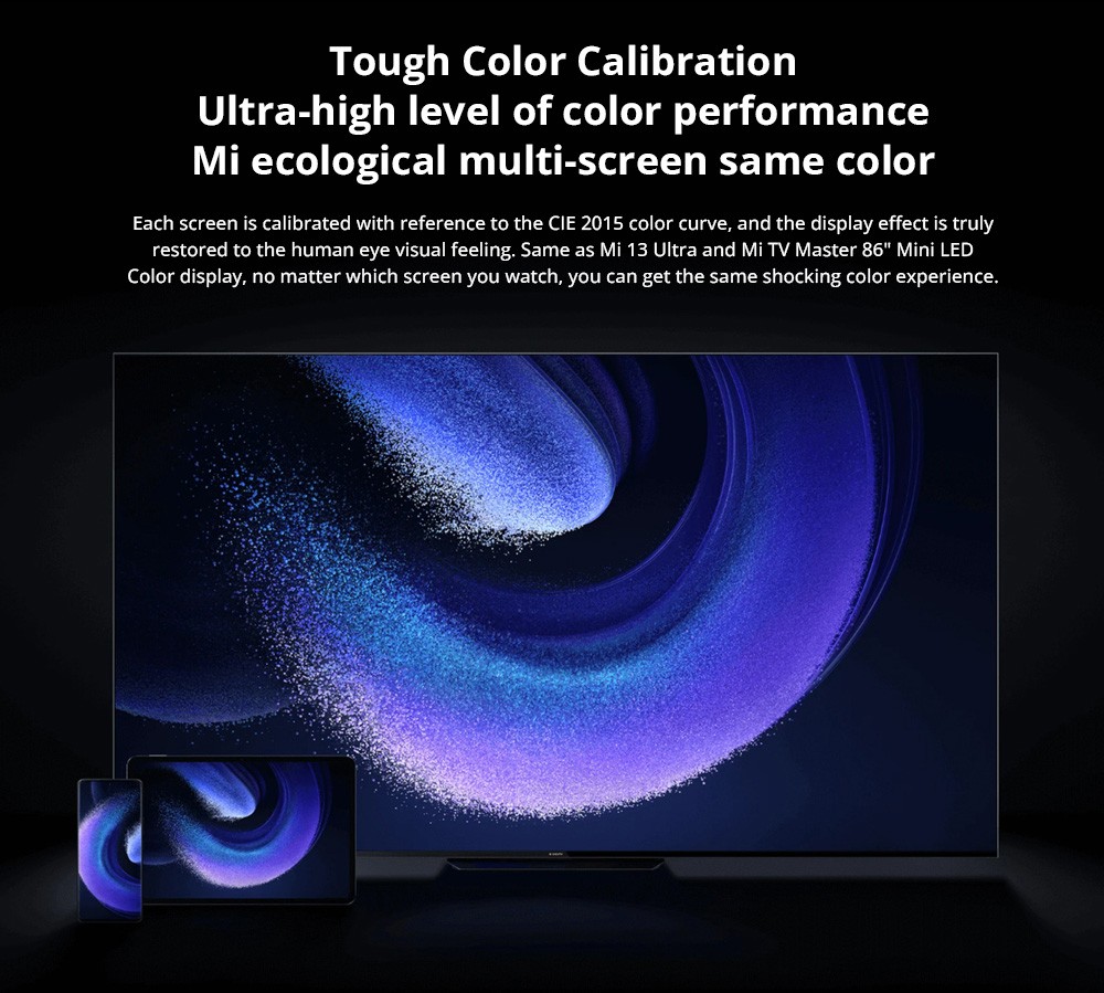 Refurbished Xiaomi Pad 6 CN Version Snapdragon 870 Processor, Android 13, 8GB RAM 128GB ROM, 13MP Rear Camera Dual-band WiFi - Blue