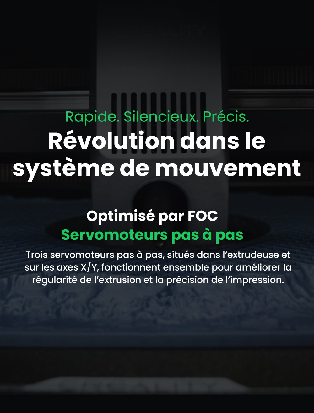 Creality K2 Combo Imprimante 3D, système CFS, 260*260*260mm