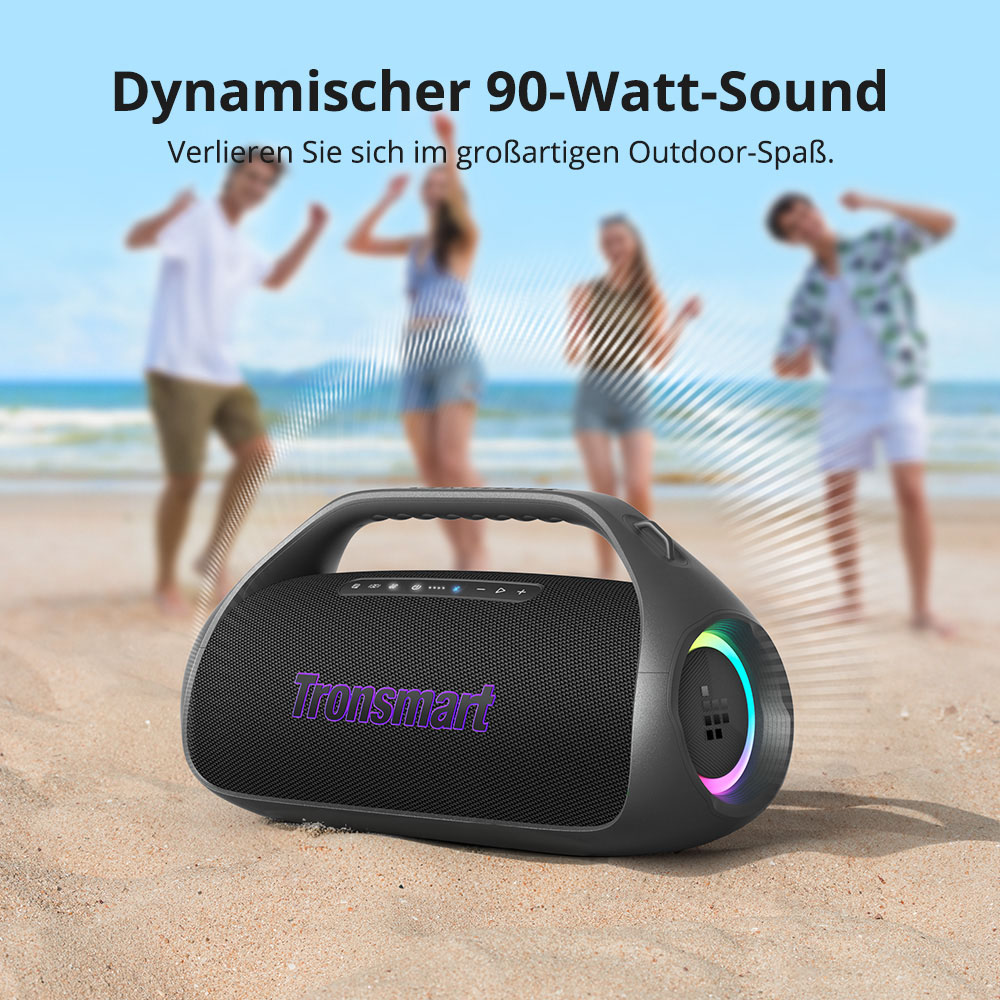 Tronsmart Bang 2 Tragbarer Partylautsprecher - Blau