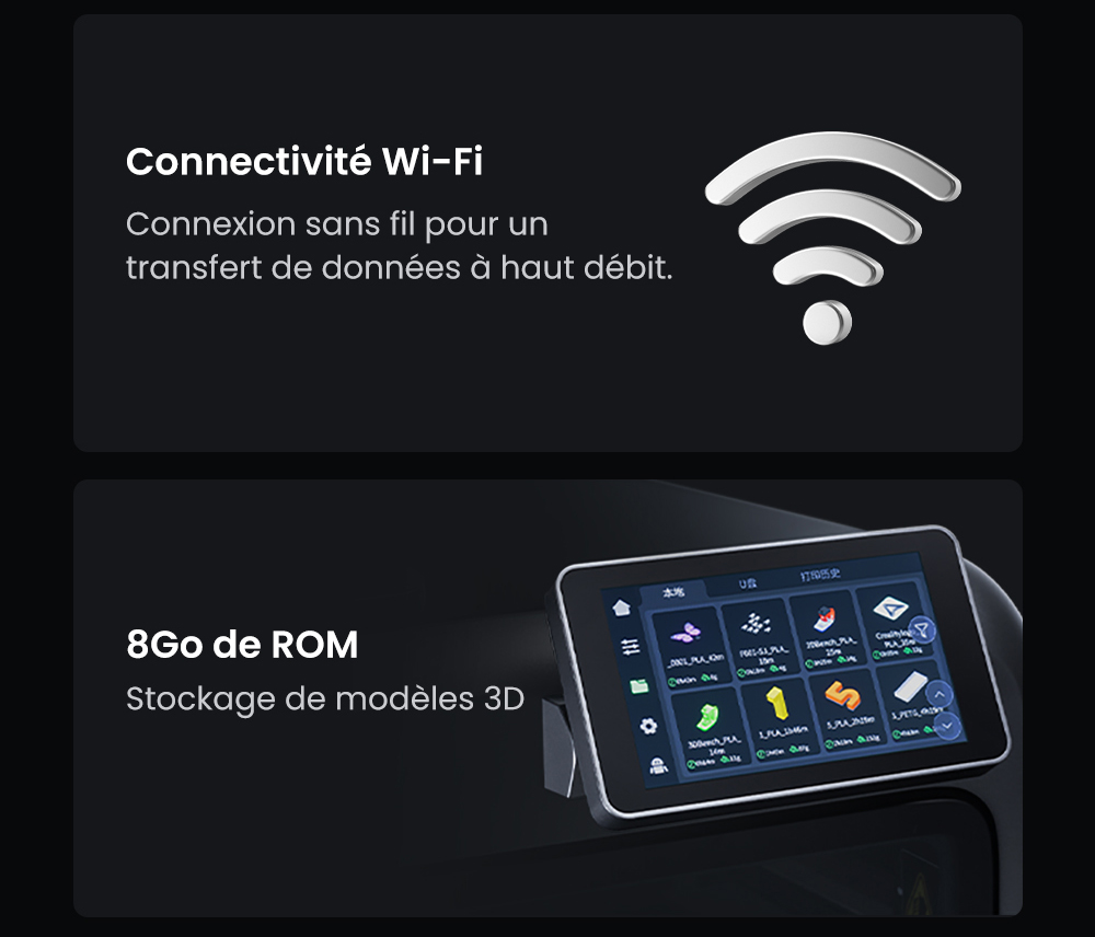 Creality K2 Combo Imprimante 3D, système CFS, 260*260*260mm