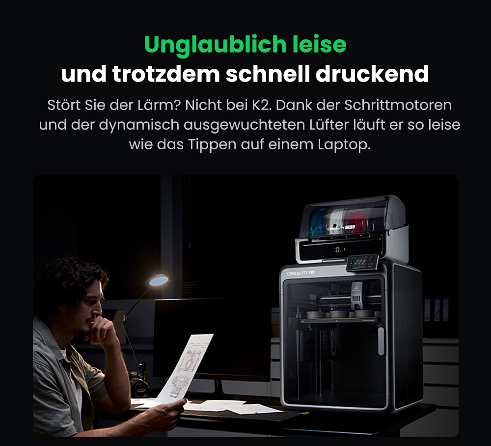 Creality K2 Combo 3D-Drucker, CFS-System, 260*260*260mm