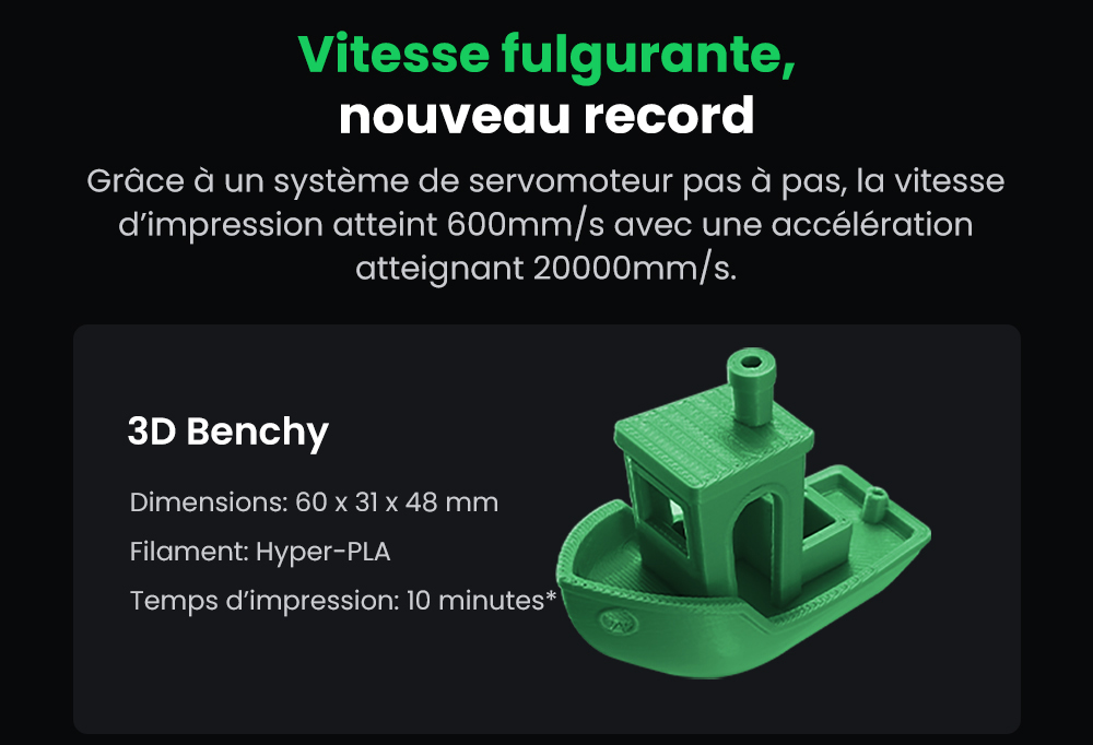 Creality K2 Combo Imprimante 3D, système CFS, 260*260*260mm