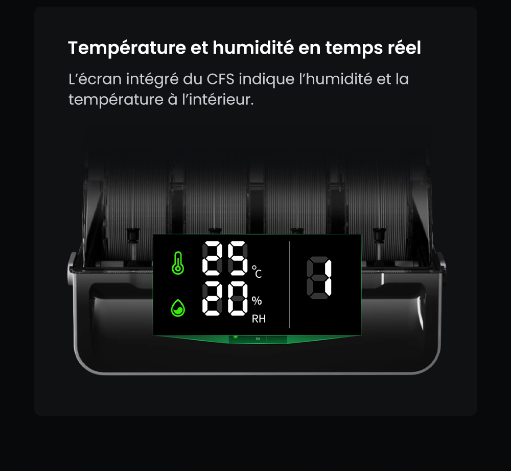 Creality K2 Combo Imprimante 3D, système CFS, 260*260*260mm