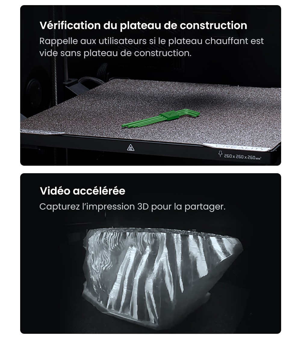 Creality K2 Combo Imprimante 3D, système CFS, 260*260*260mm