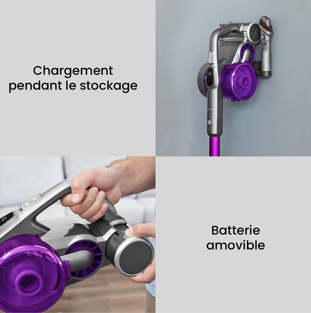 Aspirateur à main flexible sans fil JIMMY JV85 Pro avec aspiration puissante de 200 AW, moteur sans balais numérique de 550 W, autonomie de 70 minutes, bruit ultra-faible pour nettoyer les sols et les meubles par Xiaomi