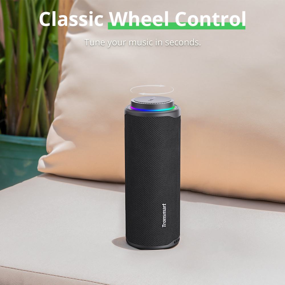 Enceinte portable d'extérieur Tronsmart T8, puissance 40 W, 18 heures d'autonomie - Bleu