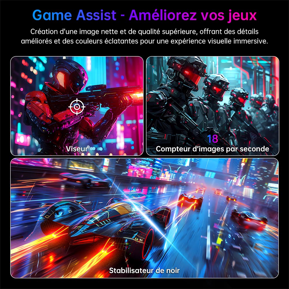 Moniteur de jeu KTC H24F8, écran IPS rapide 23,8 pouces 1920 x 1080 16:9, taux de rafraîchissement de 190 Hz, temps de réponse de 1 ms, HDR10, 135 % sRGB, synchronisation adaptative, synchronisation d'action dynamique, assistance au jeu, faible lumière bleue et sans scintillement