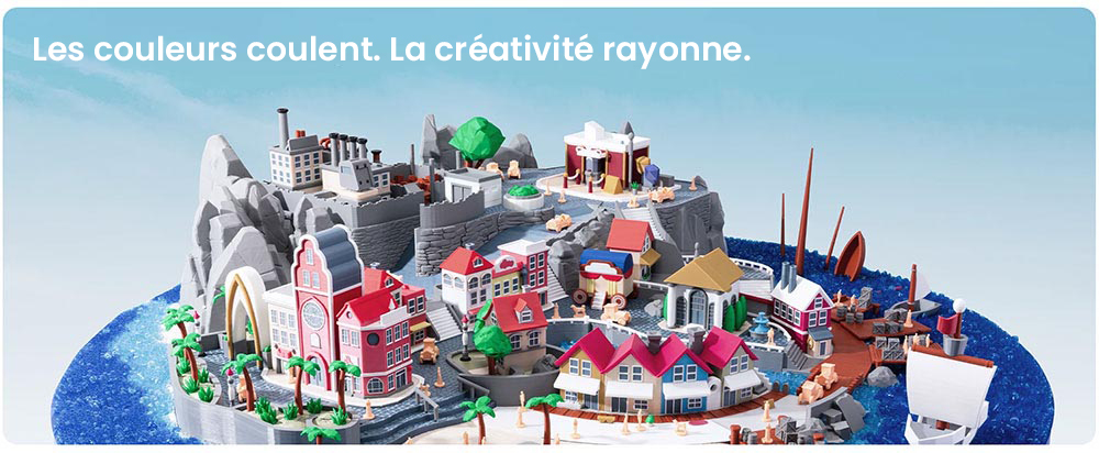 Imprimante 3D Creality K2 Pro Combo, système CFS, 300 x 300 x 300 mm