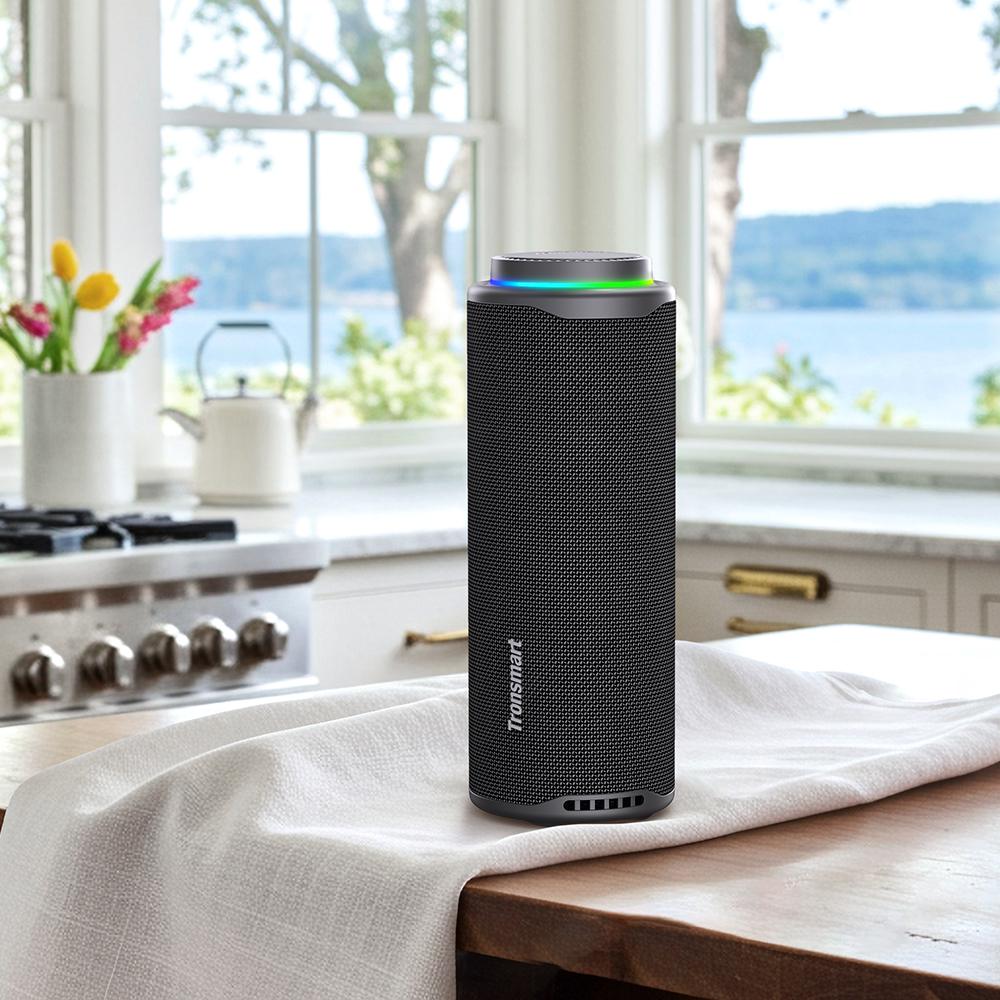 Enceinte portable d'extérieur Tronsmart T8, puissance 40 W, 18 heures d'autonomie - Bleu