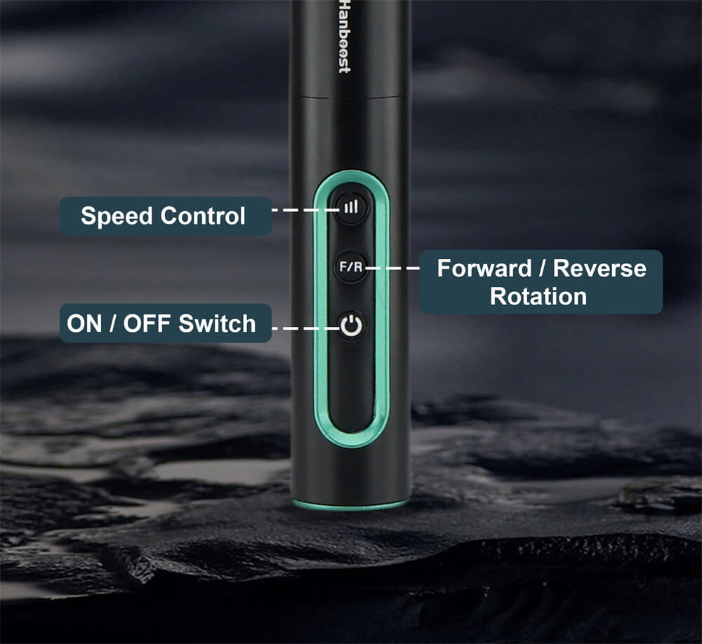 Hanboost S2 Electric Rotary Tool Kits with 54pcs Accessories, 6 Speed Adjustment, 30000RPM Motor, Low Noise, for Light DIY Projects and Precision Work