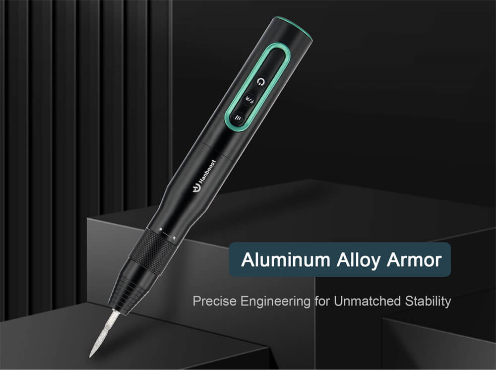 Hanboost S2 Electric Rotary Tool Kits with 54pcs Accessories, 6 Speed Adjustment, 30000RPM Motor, Low Noise, for Light DIY Projects and Precision Work