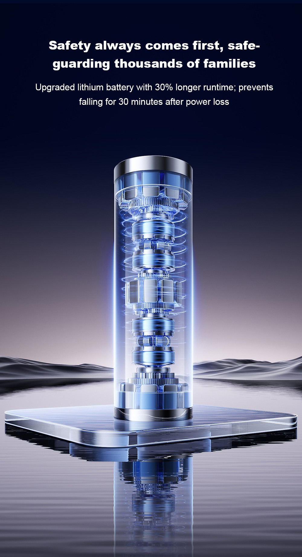 Liectroux S11 Robot nettoyeur de fenêtres, 8000Pa forte aspiration, pulvérisation d’eau auto 4 directions, navigation intelligente + modes de nettoyage multiples, système de sécurité multiple (batterie de secours + corde)