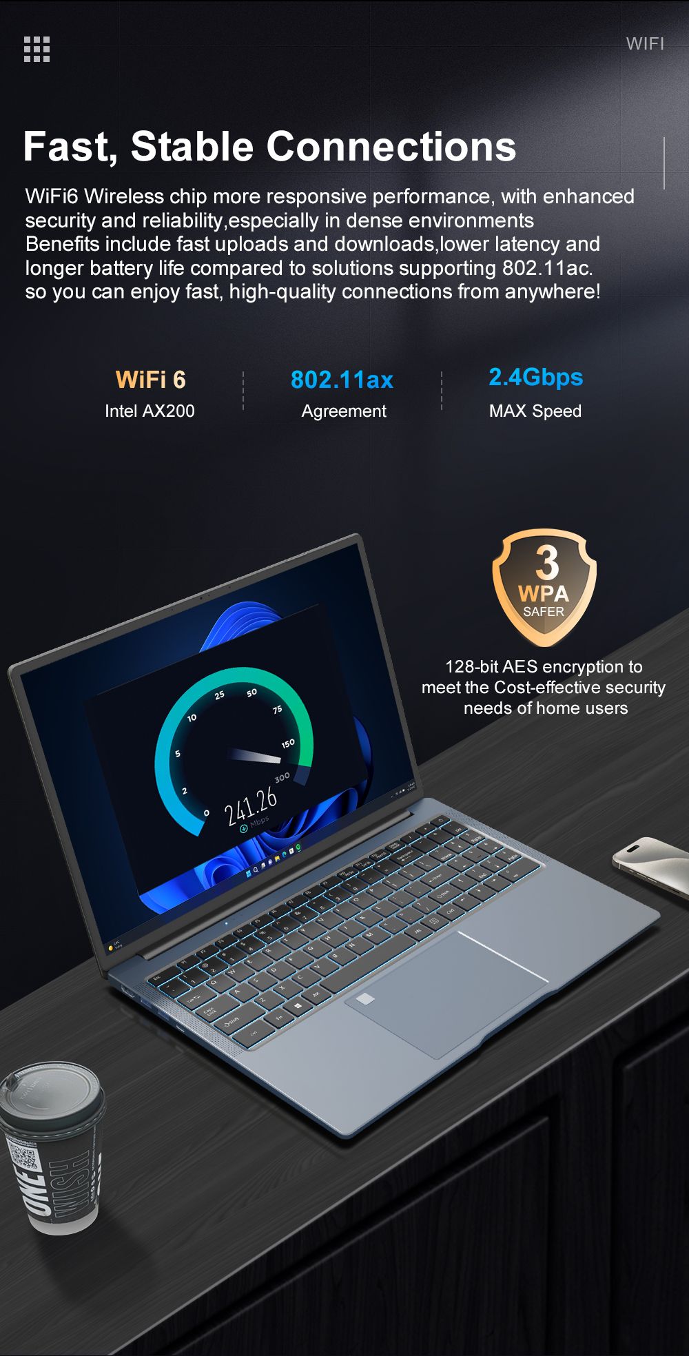 Ninkear N16 Pro Laptop, 16-inch 2.5K IPS 120Hz Screen, Intel Core i7-13620H 4.9GHz, 16GB DDR4, 512GB PCIe SSD, Metal Body, WiFi 6, Bluetooth 5.0, Dual Type-C, Windows 11 Pro Notebook