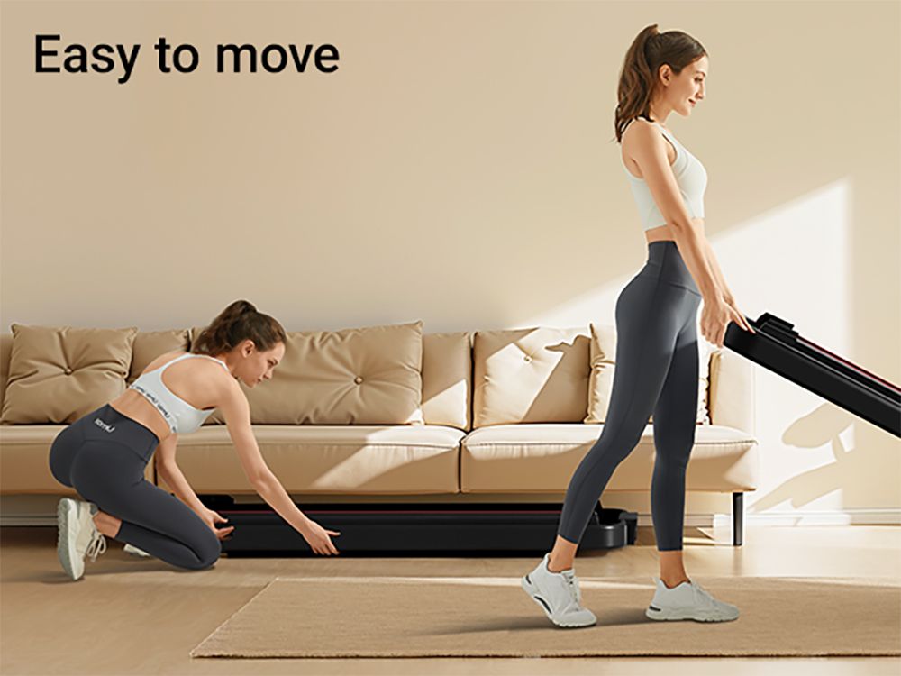 ROBORE CW1F Walking Pad with 9% Incline, 12KM/H, 2.5HP Brushless Motor, 136kg Capacity, Folding Under Desk Treadmill for Home and Office